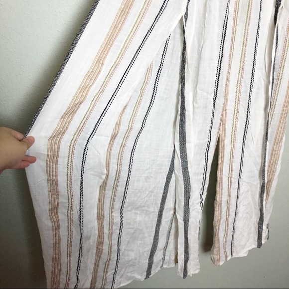 L Space Isla Wide Leg Split Pants Size Small *read* - Picture 2 of 10